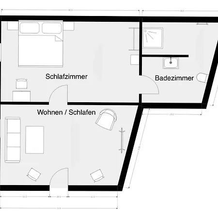 Schloss Schoenborn Oda ve Kahvaltı *